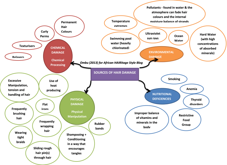 SOURCES OF HAIR DAMAGEA